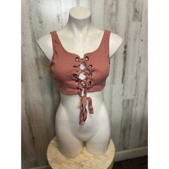 Pink crop top - Picture 1 of 6